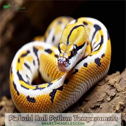 Piebald Ball Python Temperament