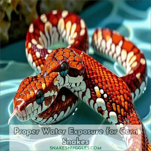 Proper Water Exposure for Corn Snakes