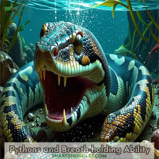 Pythons and Breath-holding Ability