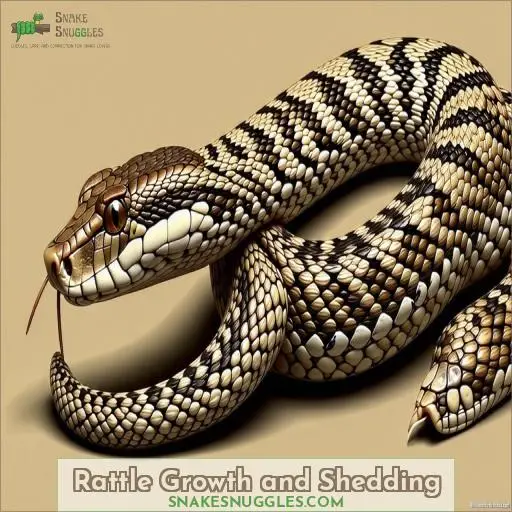 Rattle Growth and Shedding