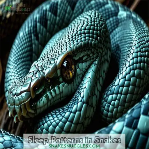 Sleep Patterns in Snakes