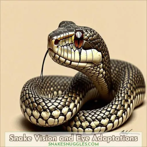 Snake Vision and Eye Adaptations