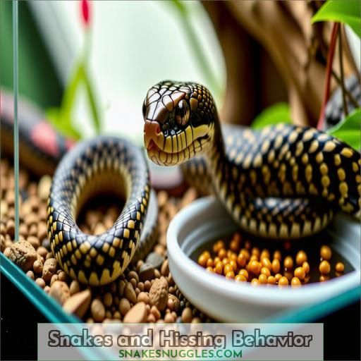 Snakes and Hissing Behavior