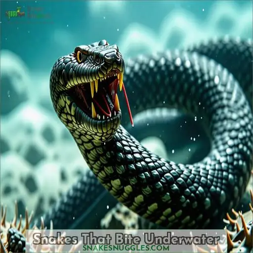 Snakes That Bite Underwater