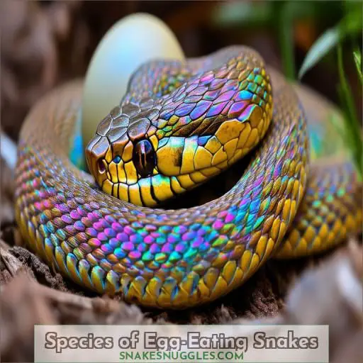 Species of Egg-Eating Snakes