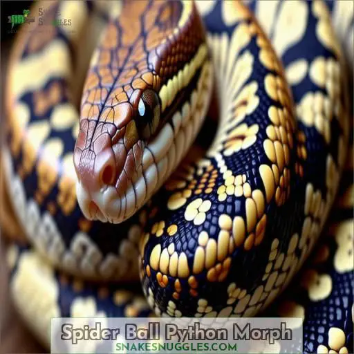 Spider Ball Python Morph
