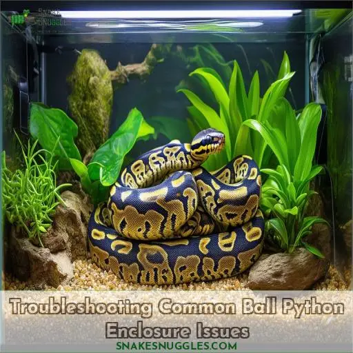 Troubleshooting Common Ball Python Enclosure Issues