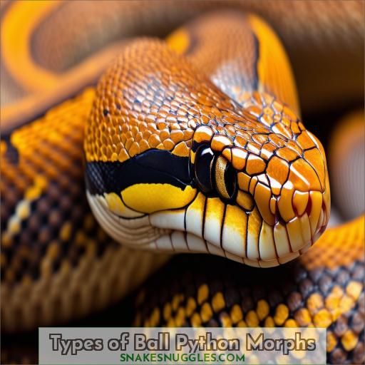 Types of Ball Python Morphs