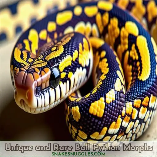 Unique and Rare Ball Python Morphs