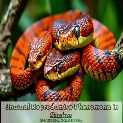 Unusual Reproductive Phenomena in Snakes