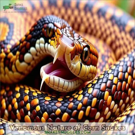 Venomous Nature of Corn Snakes