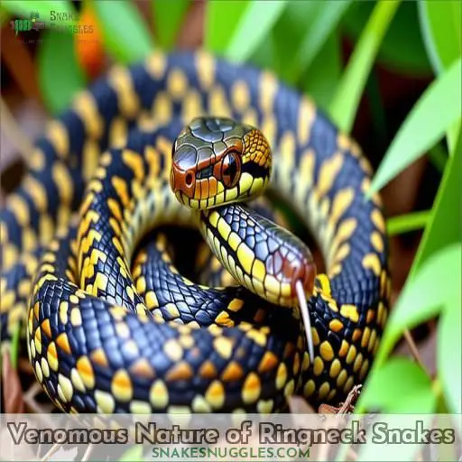 Venomous Nature of Ringneck Snakes