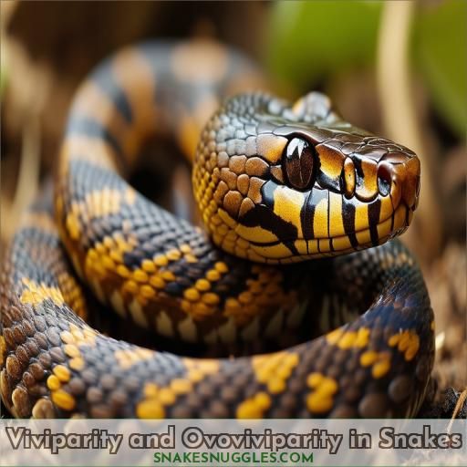 Viviparity and Ovoviviparity in Snakes