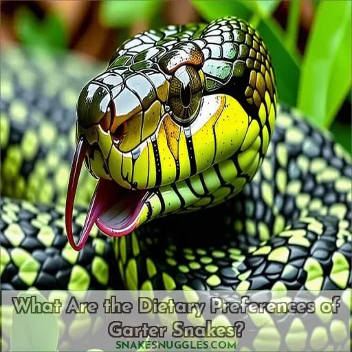 What Are the Dietary Preferences of Garter Snakes
