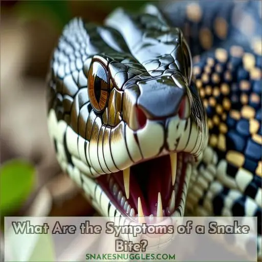What Are the Symptoms of a Snake Bite