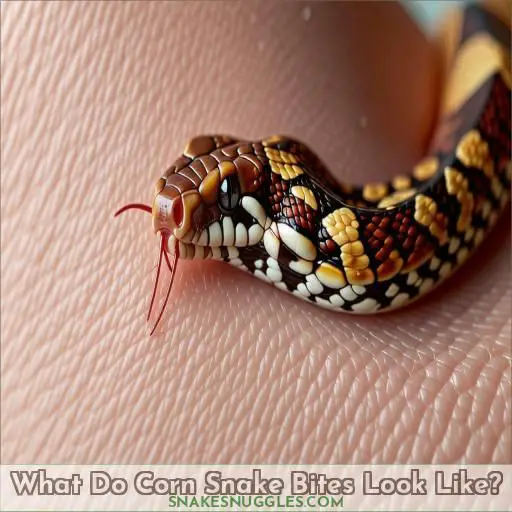 What Do Corn Snake Bites Look Like