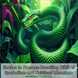 what does the bible say about snakes in dreams