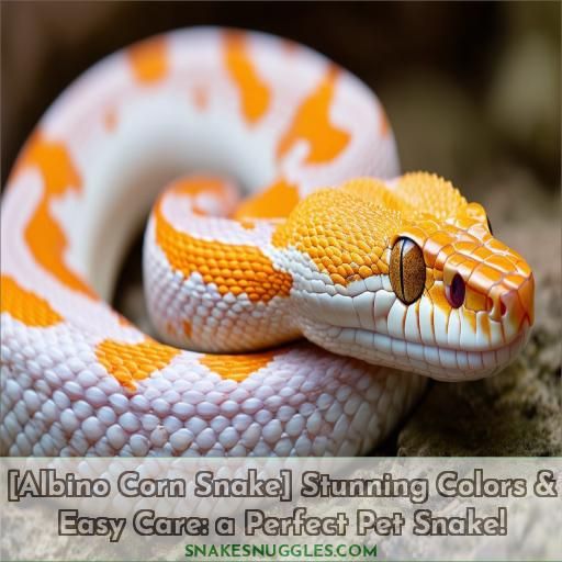 what is an albino corn snake