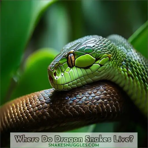 Where Do Dragon Snakes Live