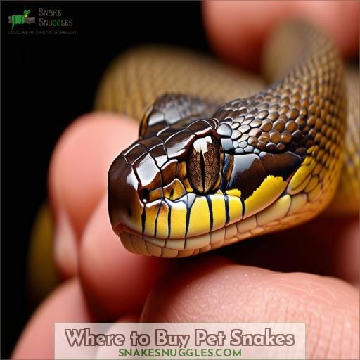 Where to Buy Pet Snakes