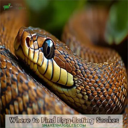 Where to Find Egg-Eating Snakes