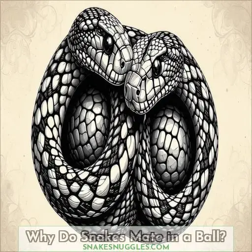 Why Do Snakes Mate in a Ball
