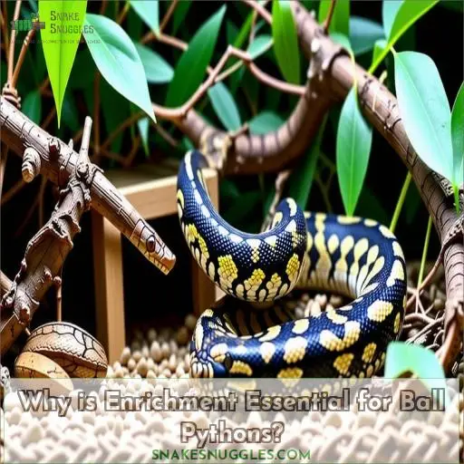 Why is Enrichment Essential for Ball Pythons