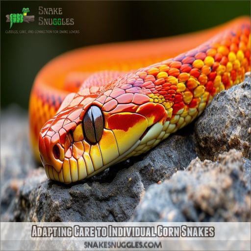Adapting Care to Individual Corn Snakes