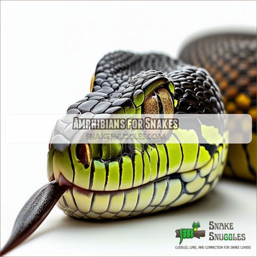Amphibians for Snakes