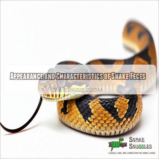 Appearance and Characteristics of Snake Feces