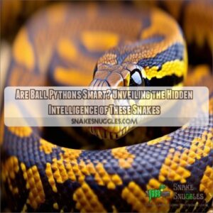 are ball pythons smart