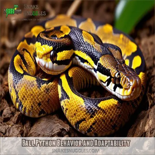 Ball Python Behavior and Adaptability