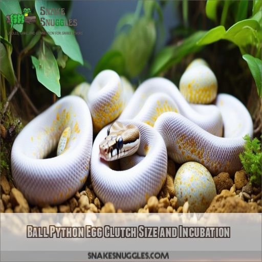 Ball Python Egg Clutch Size and Incubation