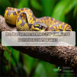 best boa constrictor names