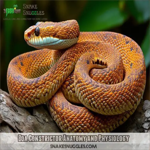 Boa Constrictor Anatomy and Physiology