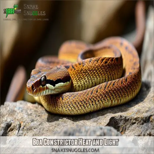 Boa Constrictor Heat and Light