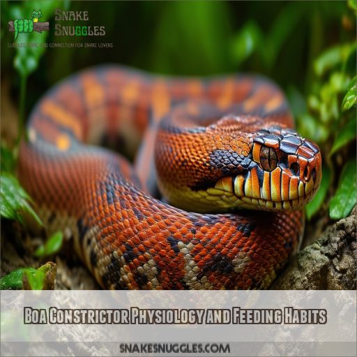 Boa Constrictor Physiology and Feeding Habits