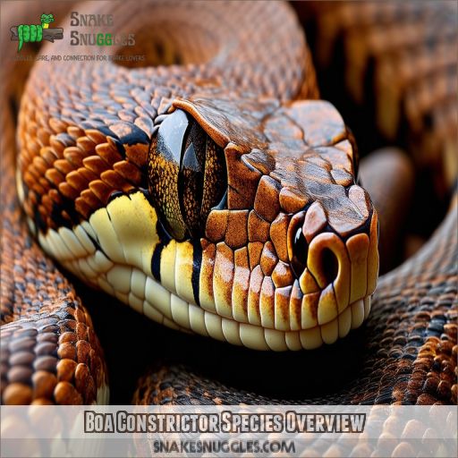 Boa Constrictor Species Overview