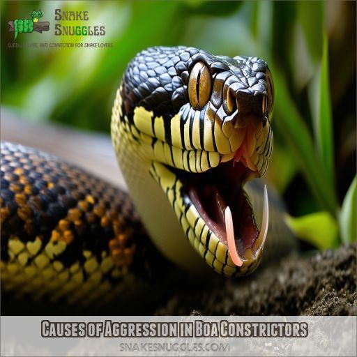 Causes of Aggression in Boa Constrictors