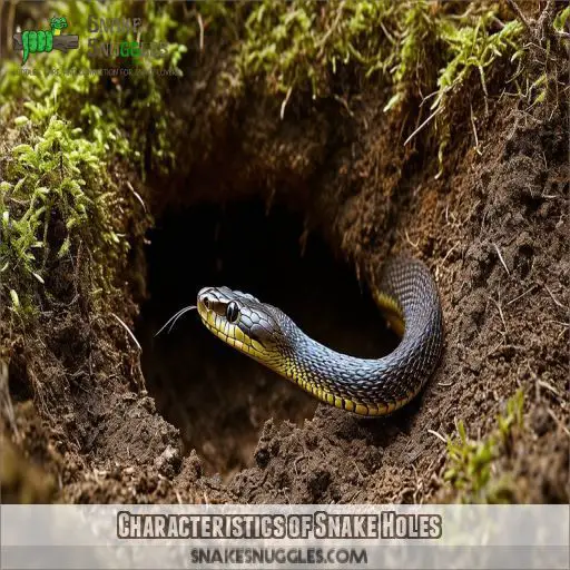 Characteristics of Snake Holes