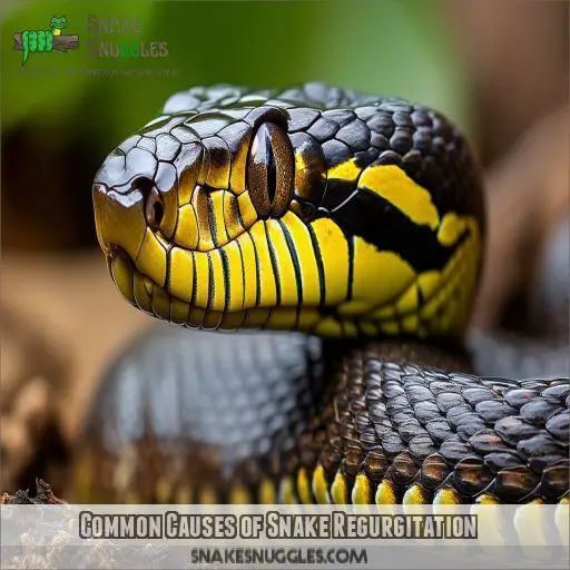 Common Causes of Snake Regurgitation