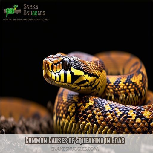 Common Causes of Squeaking in Boas