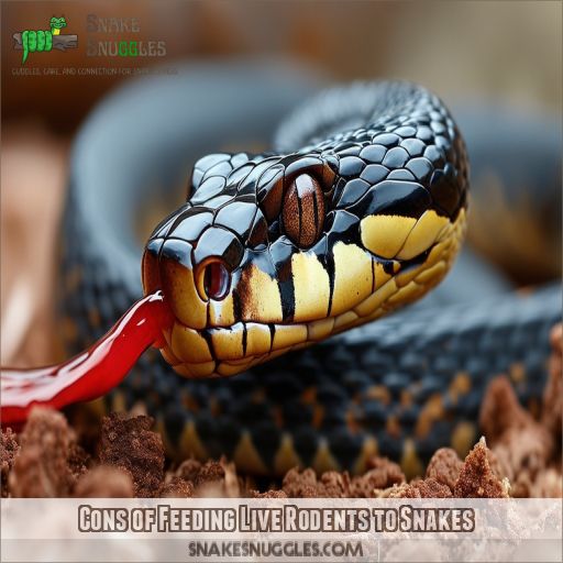 Cons of Feeding Live Rodents to Snakes