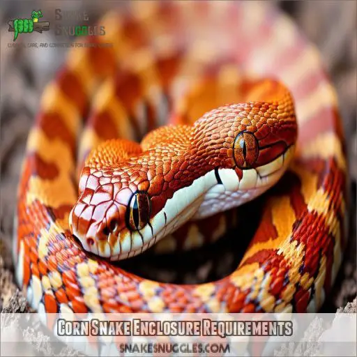 Corn Snake Enclosure Requirements