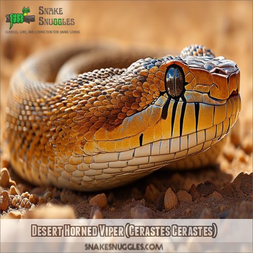 Desert Horned Viper (Cerastes Cerastes)