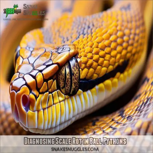 Diagnosing Scale Rot in Ball Pythons