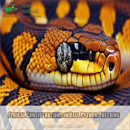 Ethical Considerations in Ball Python Breeding