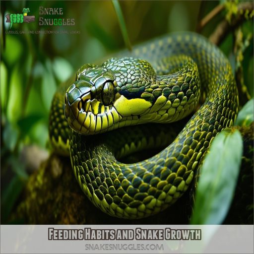 Feeding Habits and Snake Growth