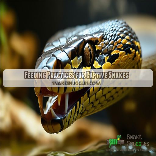 Feeding Practices for Captive Snakes