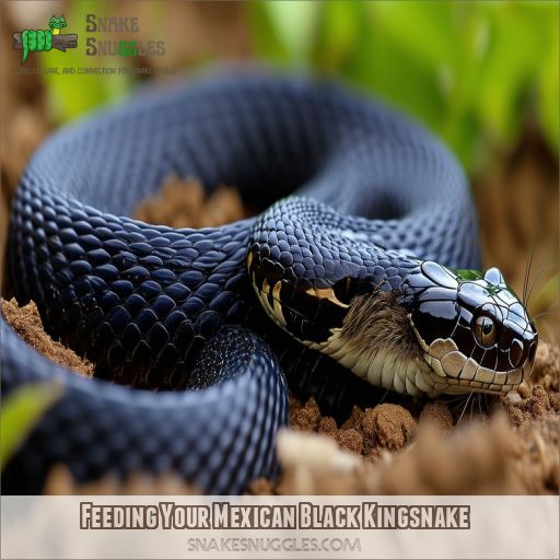 Feeding Your Mexican Black Kingsnake
